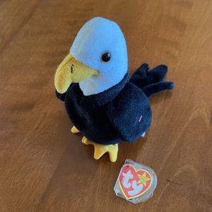 Ty Beanie Babies, "Baldy", 1996 collectible